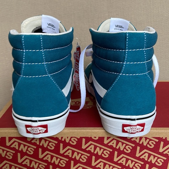 Vans Sk8-Hi Blue Coral / True White WMNS - Picture 14 of 16